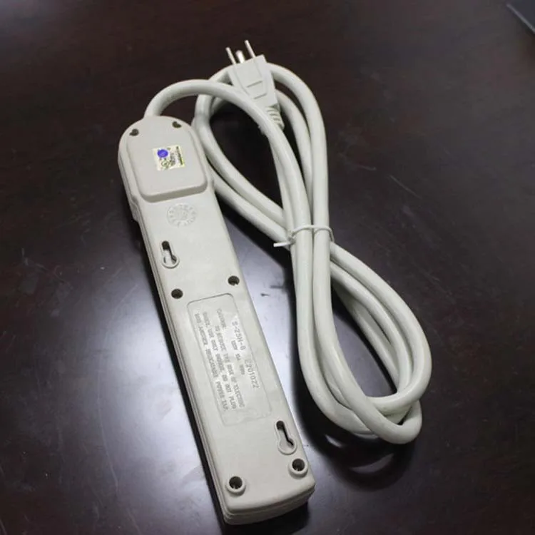 Ul Approved Solar Powered Power Strip Usa 6 Outlets Surge Protector