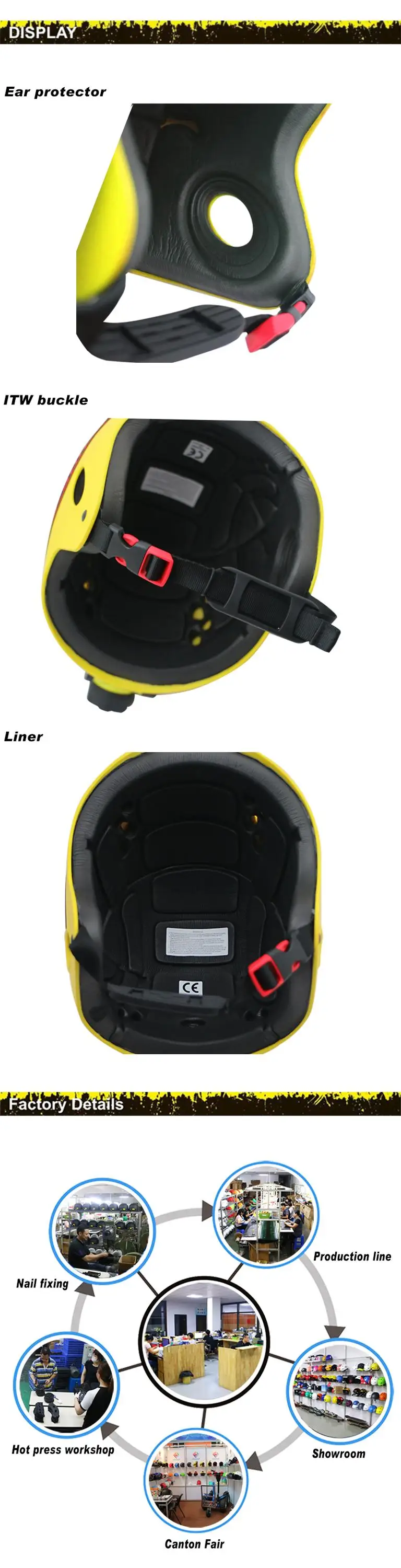 Lightweight Wild Water Helmet Canoe Raft Water Helmets Safety Kayak