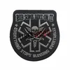 EmbroideredGHOST & SWORD PATCHES Eventually Rub Some Dirt On It Patch Applique Morale Patch For Clothings Backpack STOCK