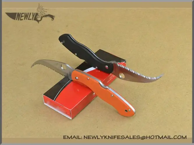 2017 Titanium Alloy Handle Tactical Quick Opening Pocket Knife