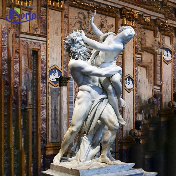 Natural Stone Marble Famous Greek God Statue Mythological Sculpture The
