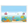Disposable Placemats for Toddlers 60 Count PE Plastic Table Topper Stick-on Placemats Eco-Friendly Table Mats for Baby