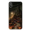 SIKAI New Arrival OEM Halloween Phone Case Bat Evil Pumpkin Phone Back Cover for iphone 8 X XS