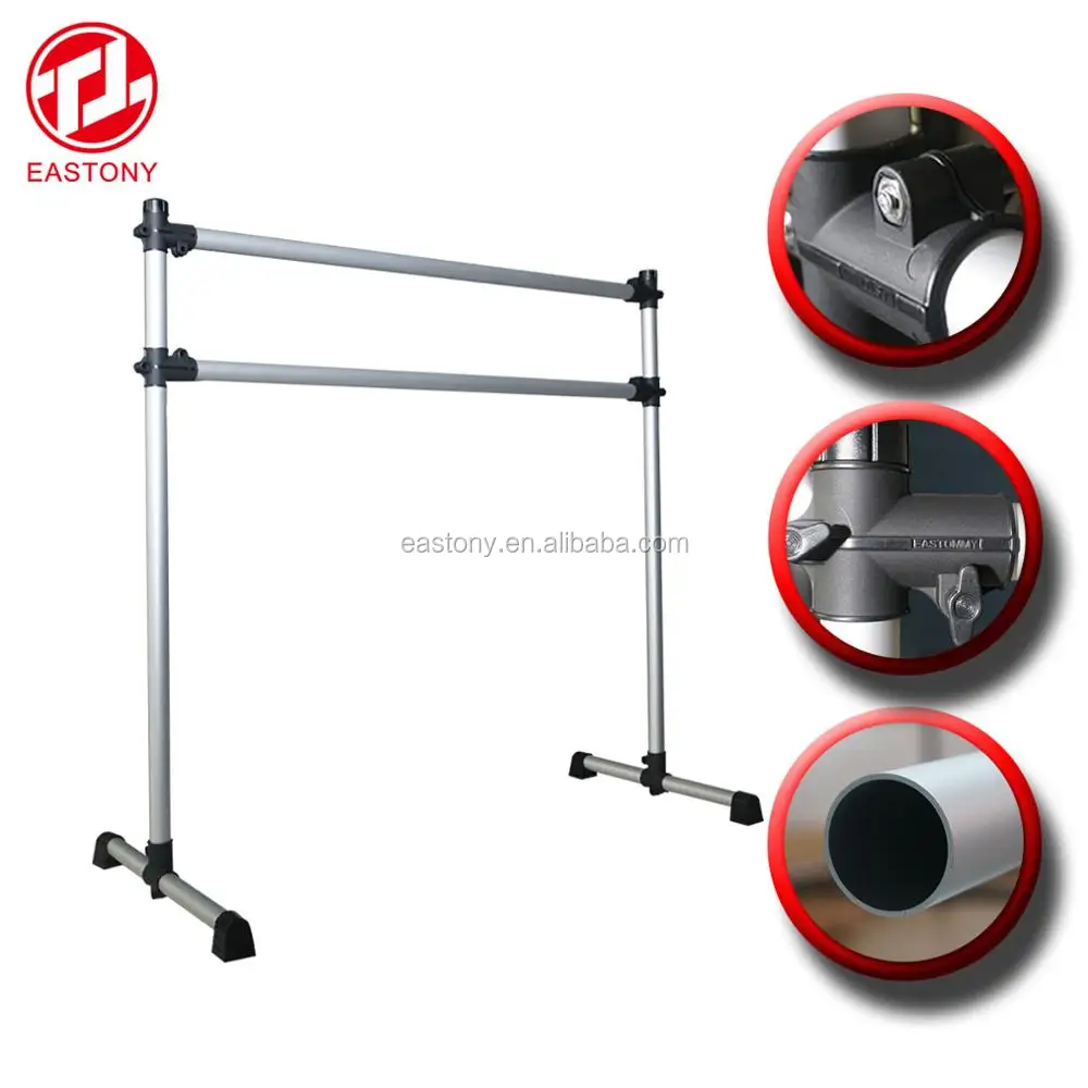 Eastony Portable Double Freestanding Ballet Barre Height,Ballet Barre ...