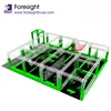 Ninja warrior kids obstacle course training equipment with TUV certification
