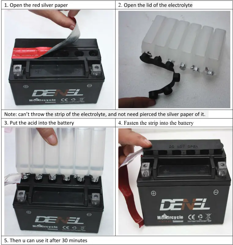 Lead Acid Ytx7abs Mf Motorcycle Battery 12v 7ah,Rechargeable Lead Acid