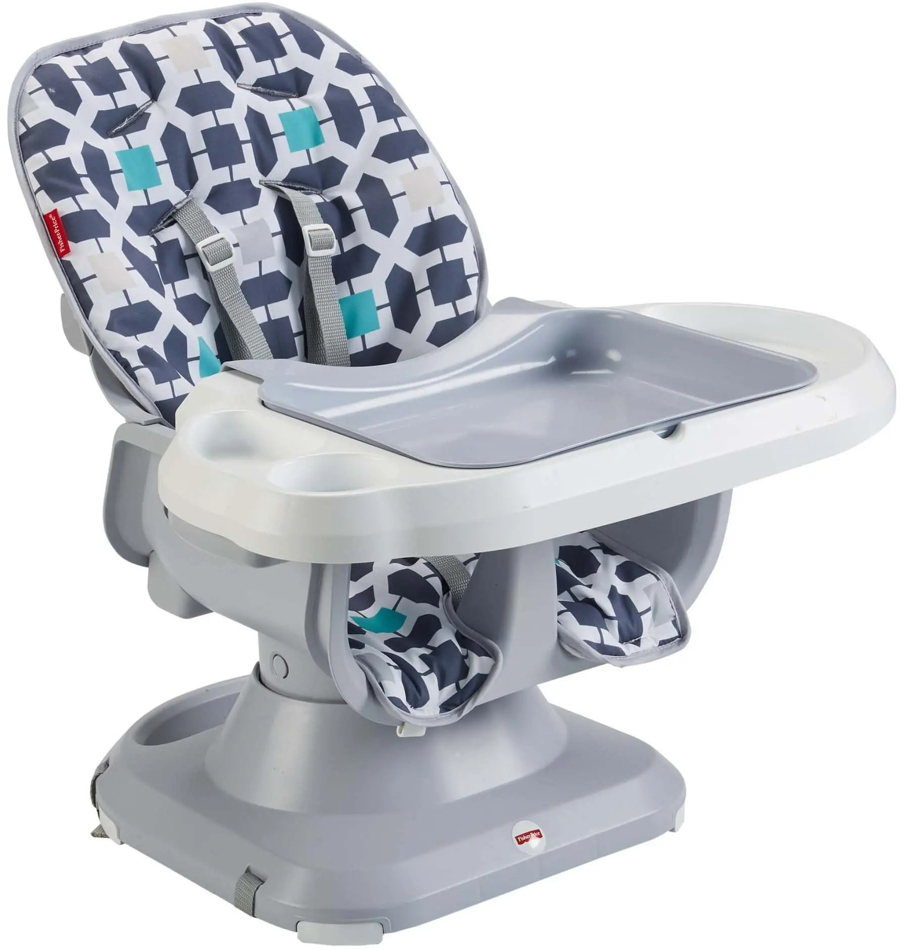 Fisher-Price SpaceSaver High Chair Pad, Blue