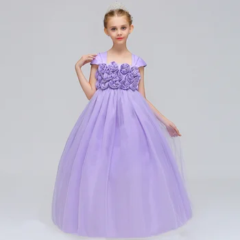2018 Kids Girls For Party Toddler Princess Wholesale Long Evening