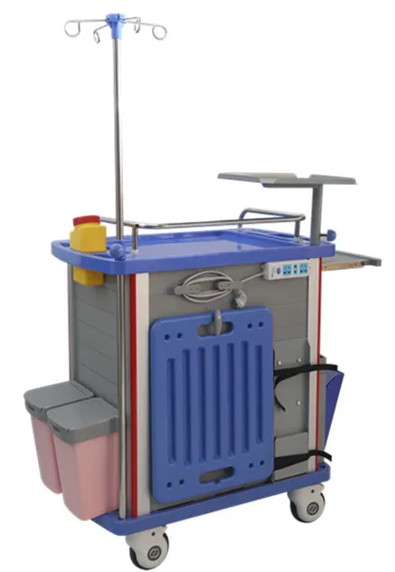 ABS worktable medical ambulance trolley cart in hospital