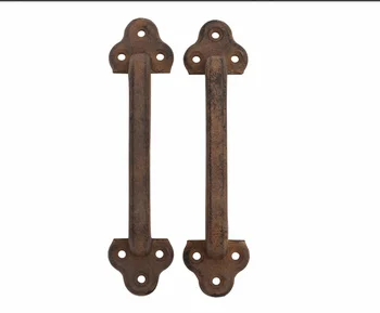 Iron Pull Handle For Doors Set Of 2 Rustic Style For Barn Doors Gates And More Buy Pull Handle Iron Pull Handle Barn Door Handle Product On