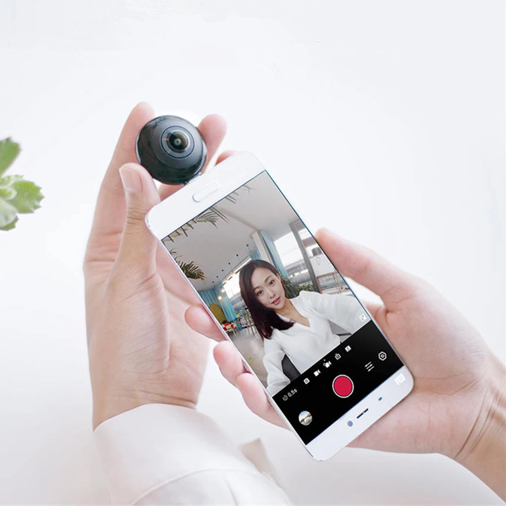 Камера мини Ксиаоми 360. Камера Ксиаоми флешка. Панорамная камера для смартфона. Xiaomi Mijia 360 Panoramic Camera, 16мп, 3456x1728.