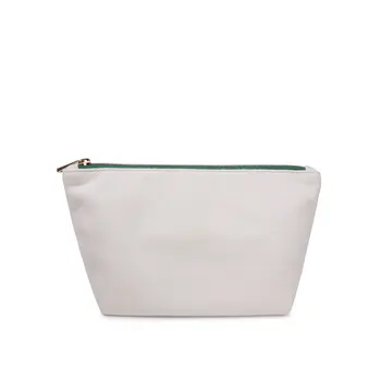 white makeup bag