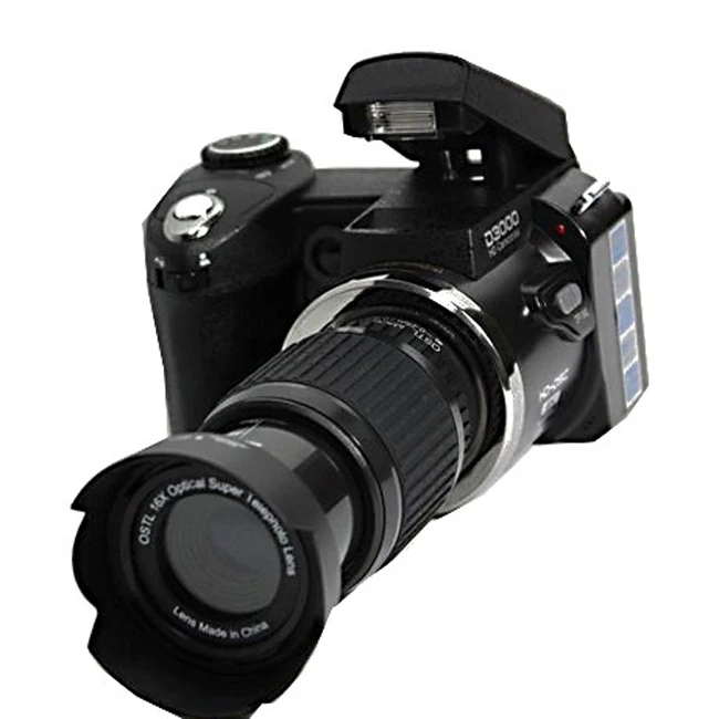 POLO D3000 16MP HD Half DSLR Professional Digital Cameras with 21x Telephoto Wide Angle Lens Cameras