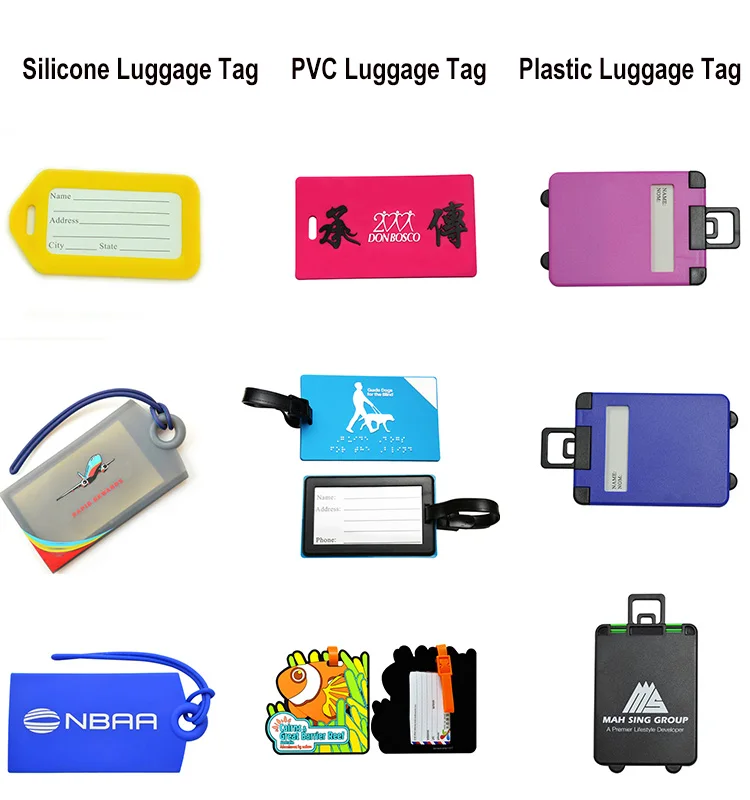 Customize Tag Clear Pvc Bulk Travel Luggage Tag Buy Travel Luggage Tag,Bulk Luggage Tag,Clear