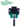 Smart 2 Row 9 Needle Serial Port Head DB9 Avoid Welding Head Plug 9 Needle Transfer Terminal Connector