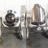 stainless steel rotary food powder drum mixer for mixing tea leaves