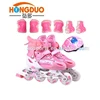pro child inline skate roller skate with helmet