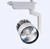 Shenzhen aglare white and black color cob led track light 15W / 20W / 30W led track spot light