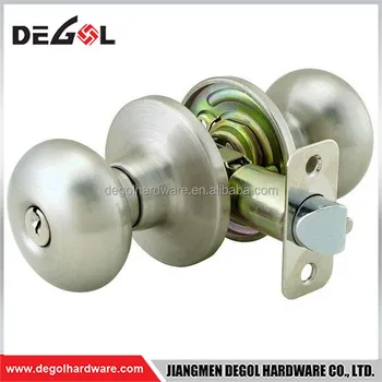 Fancy Stainless Steel Modern Designer Reliance Fixed Door Knob