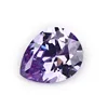 100pcs/pack 2x3mm~13x18mm Lavender Pear Cut Cubic Zirconia Gemstone
