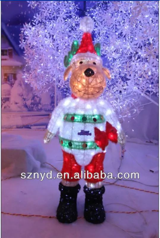 holiday living lighted bear