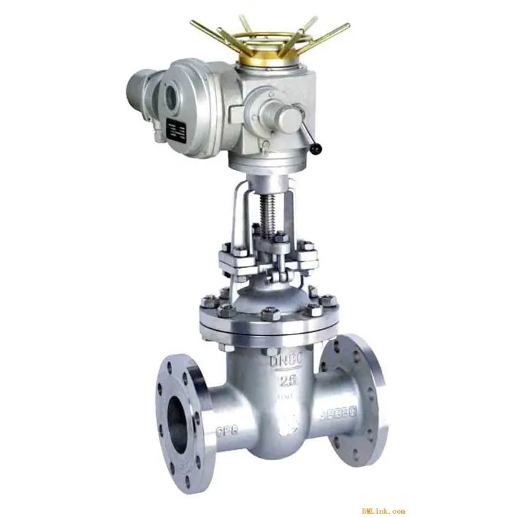china made low price steam electric gate valve with actuator
