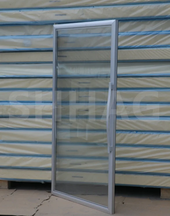 refrigeration equipment freezer glass door with self-closing function