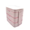 Eco friend reusable bento box microwave lunch box wheat straw lunch box