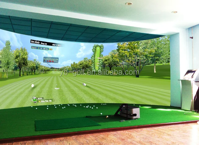 golf driving range simulator