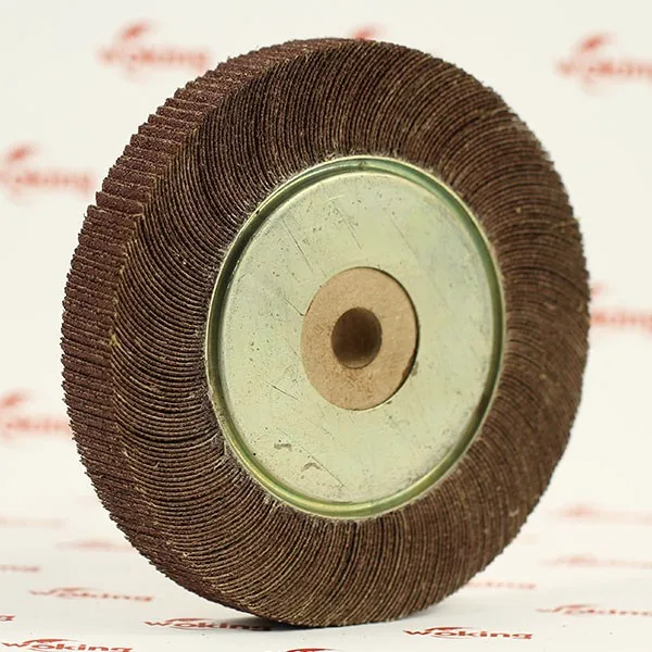 Abrasive Polishing Flap Wheel Stainless Steel Edge Deburring Grinding
