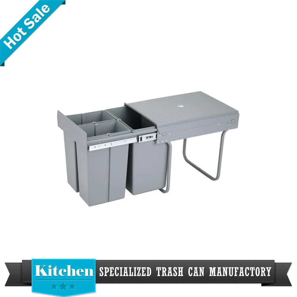 Kitchen Build Under Sink Trash Bin Buy Under Sink Trash Bin,Kitchen