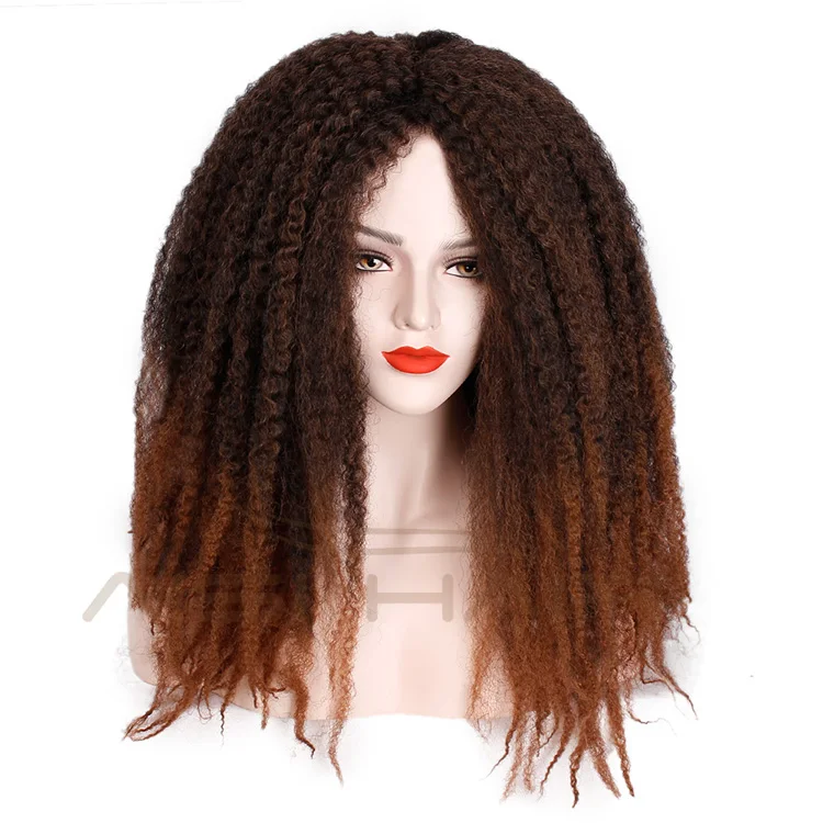 Aisi Hair Afro Kinky Curly Braiding Hair Wigs Dreadlock Braids Wigs