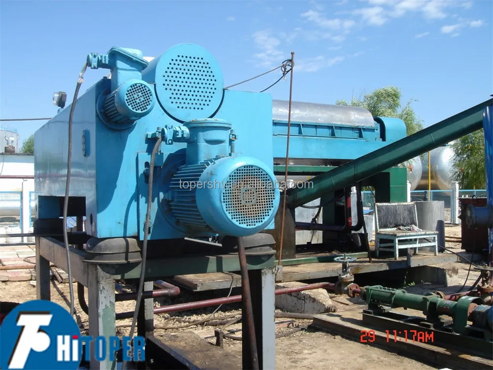 Continuous Deposition Decanter Centrifuge For Wastewater Treatment From