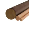 Bakelite Insulation Rods Brown Textolite Material Phenolic Cotton Cloth Laminated Rod factory