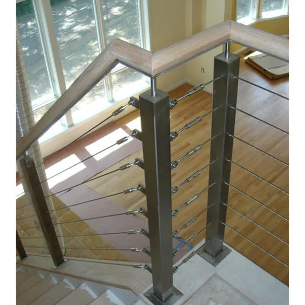 how to wire railing install cable Design System China Steel Cable Railing Stainless Stair