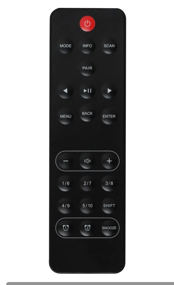 Cheap Home Application Audio Ir Tv Remote Control With Built In
