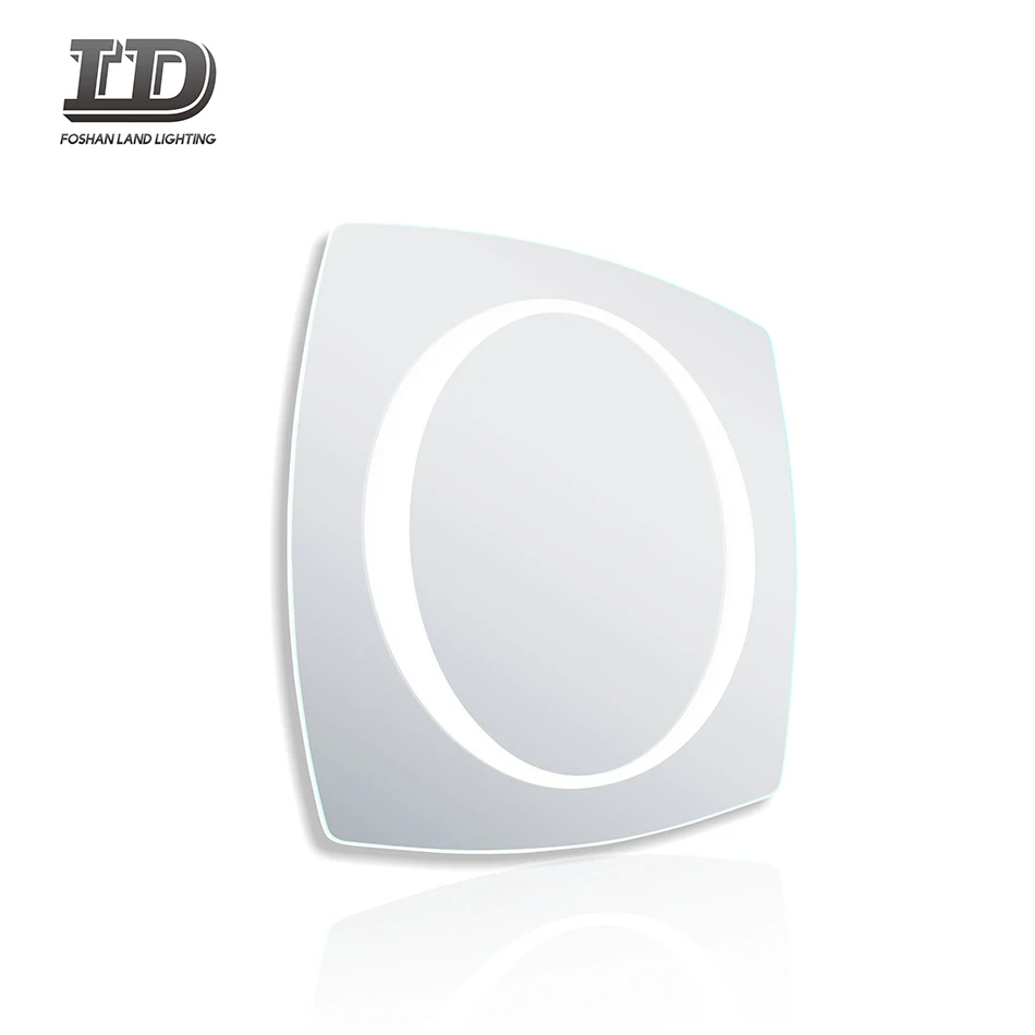 LED Oval Halo bathroom mirror