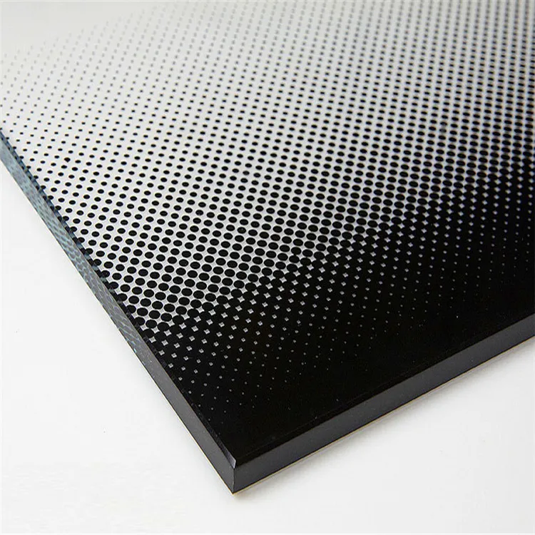 competitive price used in kitchen silk-screen splashback glass