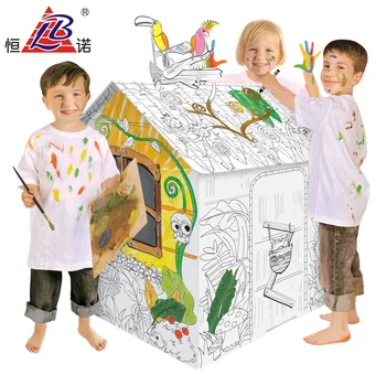 Lustige Spiele Kinder 3d Puzzle Diy Spielzeug Jonglieren Haus