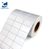 Cheap roll direct thermal label silver blank label barcode label