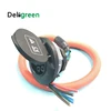 Waterproofed IP67 Electrical Receptacle Type 2 European 32A Inlet Socket with 2M Single Phase cable for Power Supply Side