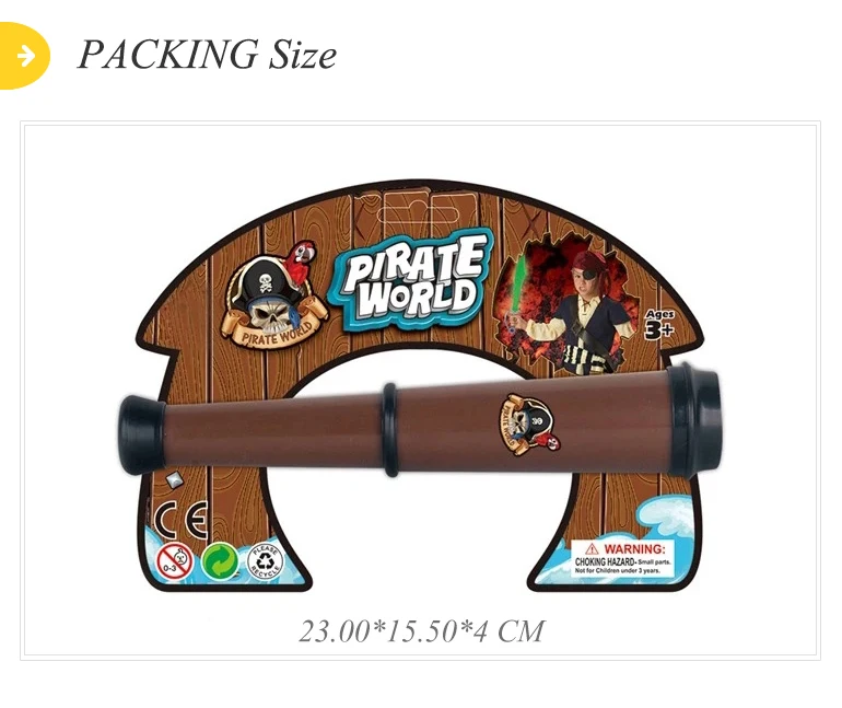 Pretend Play Educational Pirate Telescope Toy For Kids Buy Pirate