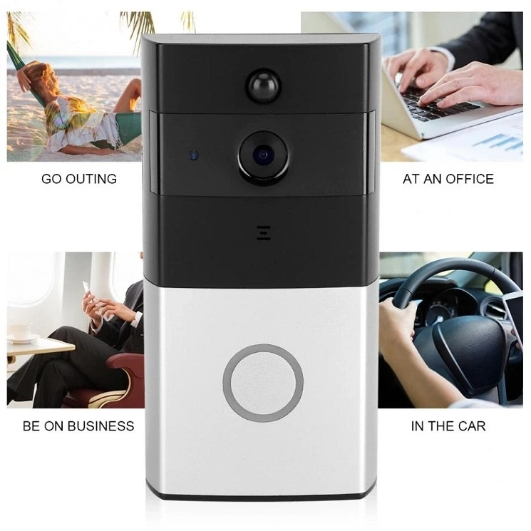 Waterproof Smart Home Tuya App Ring Doorbell Camera Work With Amazon