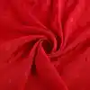 Most popular red star jacquard advantages of 100% rayon twill indian wedding fabric