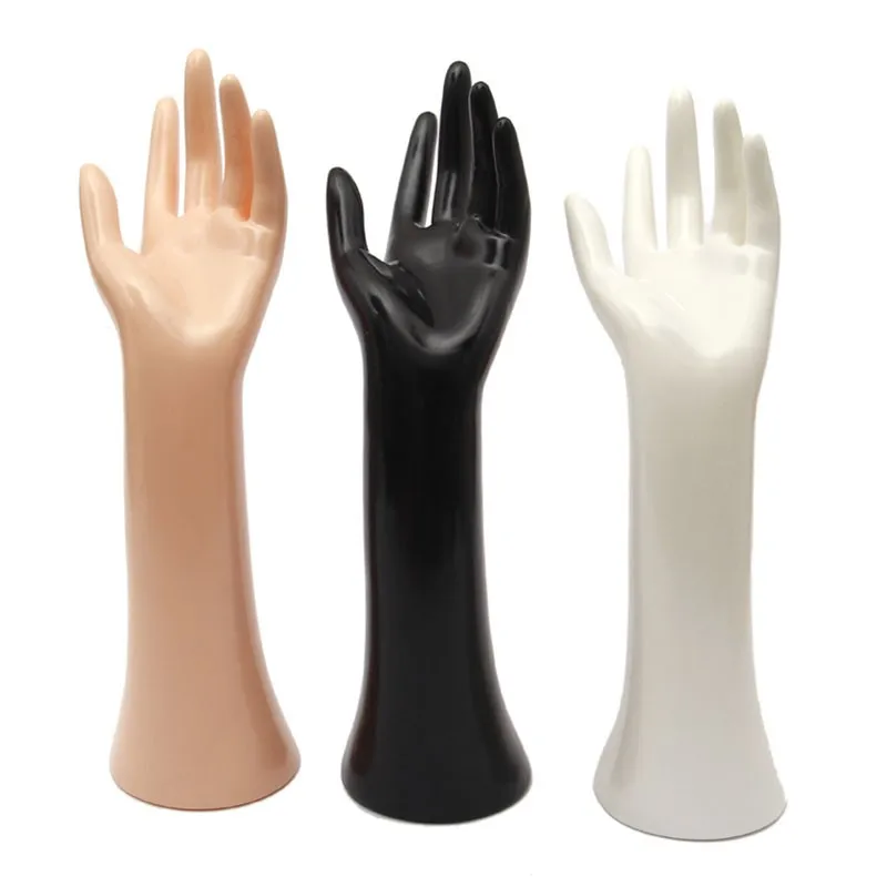 New Fashion Mannequin Hand Arm Display Base Female Gloves Jewelry Model 