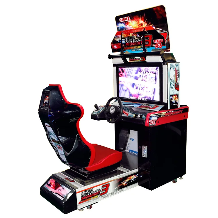 Indoor Amusement Simulator Arcade Car Racing Games Maximum Tune
