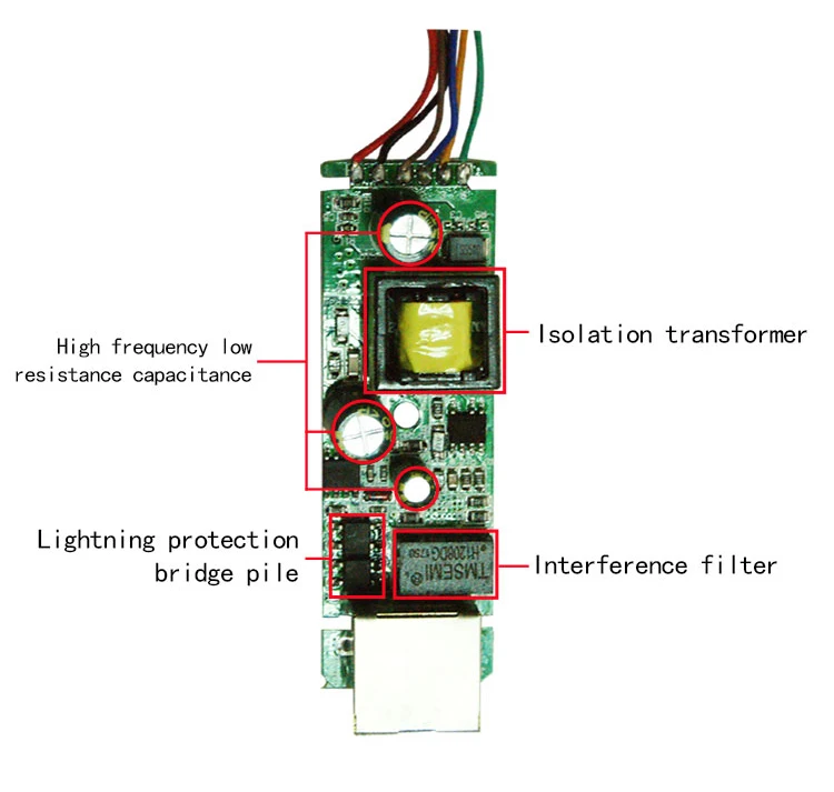 Ieee 802.3af/at 10/100m Isolated Poe Splitter Cable Poe Splitter Buy Poe Splitter,Isolated Poe