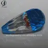 Luminous stones,Drop shape,Spell color ,Two gems,one in the internal
