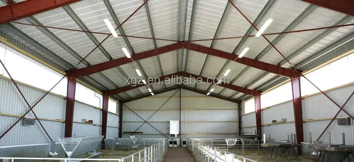 steel structure sheep stable farming