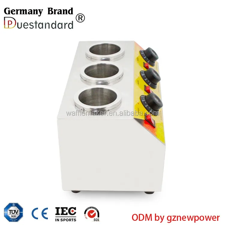 Catering Equipment Chocolate Spread Warmer And 3 Bottles Sauce Warmer Machines/sauce Spreading